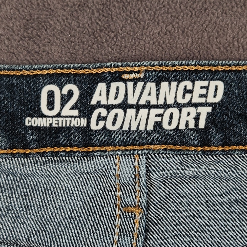 Wrangler 20X Advanced Comfort 02 Competition Slim Jeans Mens 44x32 Blue Denim - Picture 5 of 11